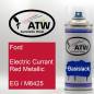 Preview: Ford, Electric Currant Red Metallic, EG / M6425: 400ml Sprühdose, von ATW Autoteile West.